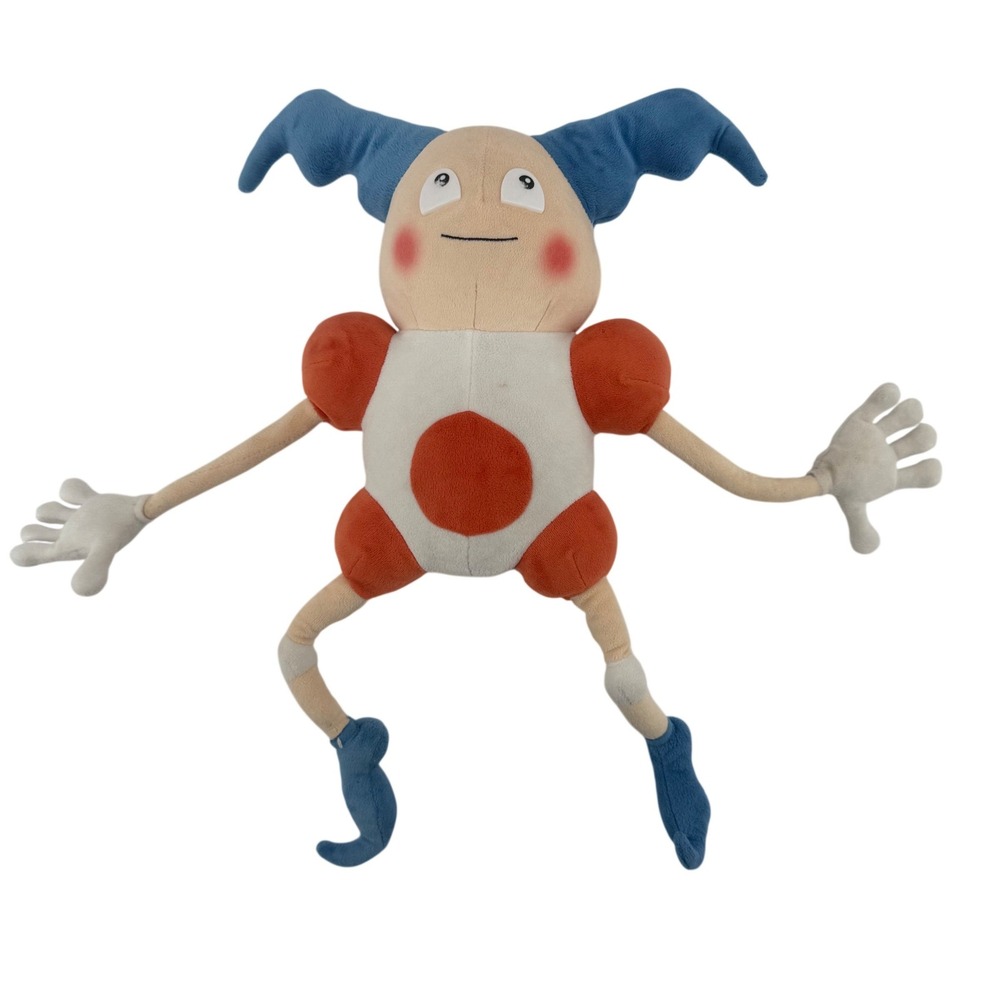Pokemon Detective Pikachu‎ Mr Mime Poseable Plush 14" Stuffed Toy